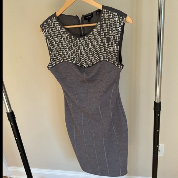 Ted Baker London Embellished Sheath Dress - Picture 3 of 12